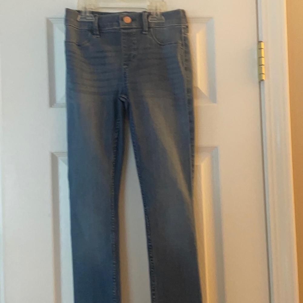 Abercrombie Kids super soft pull on jean leggings slim fit never worn